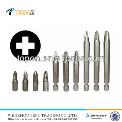 Hand tool phillips S2 steel various sizes screwdriver head bits from China