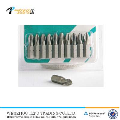 Low moq 10 Pcs 25mm pneumatic S2 Ph2 screwdriver bits